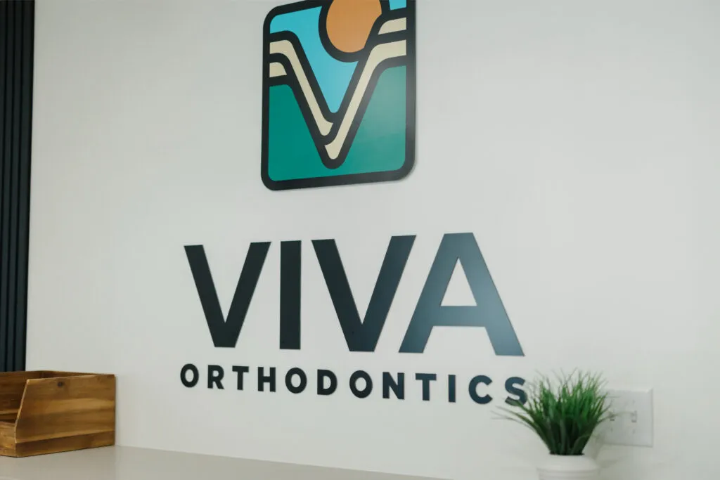VIVA Orthodontics welcoming reception area in Bountiful, UT
